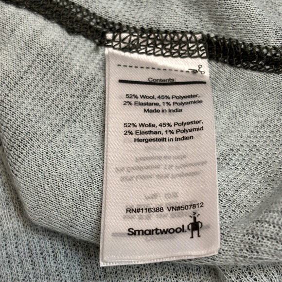 Smartwool Merino Intraknit 200 Wool Blend Long Sleeve Baselayer Top Size XS - Picture 8 of 9